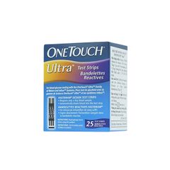 QUE THỬ CHO MÁY ĐO ĐH ONE TOUCH ULTRA / HỘP 25 QUE