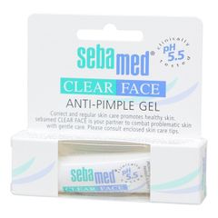 Sebamed ClearFace Anti-PimpleGel 10ml (Kemtrịmụn khángkhuần,dịuda Sebamed p.H5.5) Mã: SCF04A