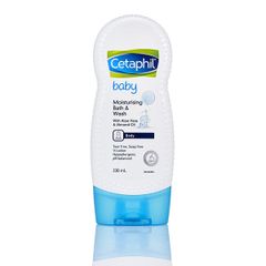 CETAPHIL BABY MOISTURIZING BATH & WASH ( SỮA TẮM DƯỠNG ẨM  CHO TRẺ EM)  230ML