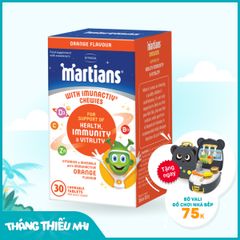 Viên Nhai Bổ Sung Vitamin và Khoáng Chất Cho Trẻ MARTIANS WITH IMUNACTIV (Hộp 30 Viên)