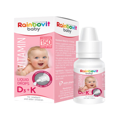 Thực Phẩm Chức Năng Bổ Sung Vitamin D3 K RAINBOVIT BABY