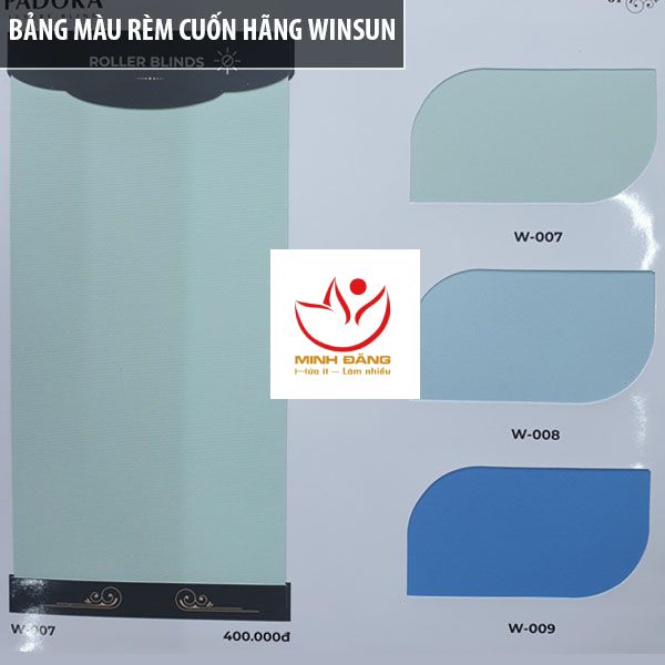 Rèm cuốn giá rẻ hãng Winsun - Mã W-001