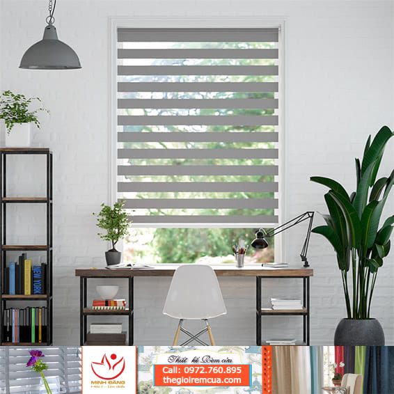 Rèm cầu vồng cao cấp Hàn Quốc Fineplus (HC Blinds) - Mã Jasmin TC57