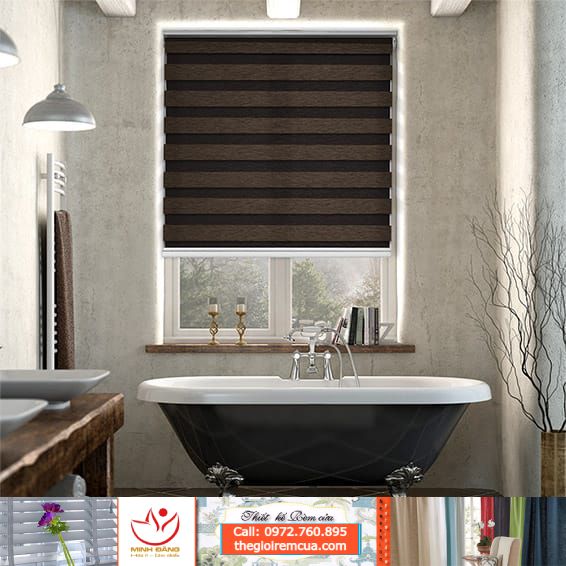 Rèm cầu vồng Hàn Quốc Fineplus (HC Blinds) - Mã Valentino A181