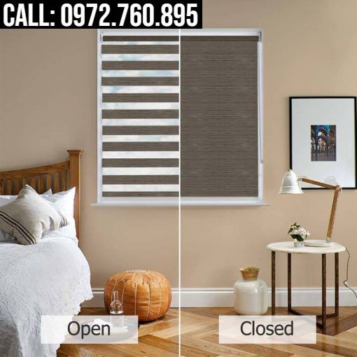 Rèm cầu vồng hãng Fineplus (HC Blinds) mã Libra A90