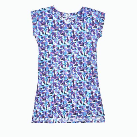 Đồ bộ mặc nhà đầm Rayon in hoa - A47118040