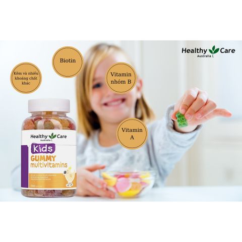 Vitamin Tổng Hợp Cho Bé Healthy Care Gummy Multivitamins 250 Viên