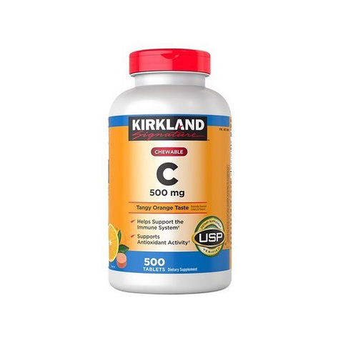 Vitamin C Kirkland Chewable C 500mg 500 Viên