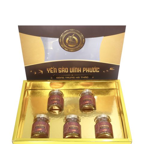 Yến Sào Chưng Đông Trùng Hạ Thảo Vĩnh Phước 70ml [20% Yến Tươi]