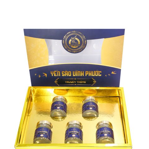 Yến Sào Truyền Thống Chưng Đường Phèn Vĩnh Phước 70ml [20% Yến Tươi]