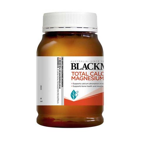 Viên Uống Blackmores Total Calcium & Magnesium + D3 Úc 200 Viên