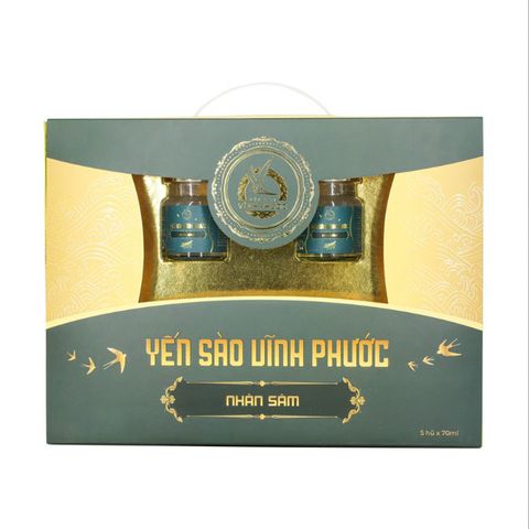 Yến Sào Chưng Nhân Sâm Vĩnh Phước 70ml [20% Yến Tươi]