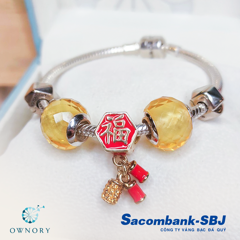  Lắc tay charm bạc 925 