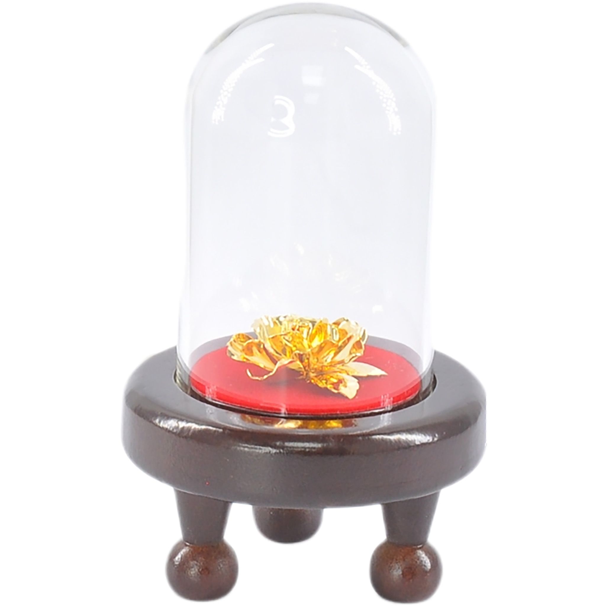  Đế trưng bông hồng mạ vàng SBJ size 5cm 