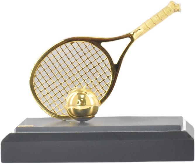  Đế trưng Tennis đồng mạ vàng 