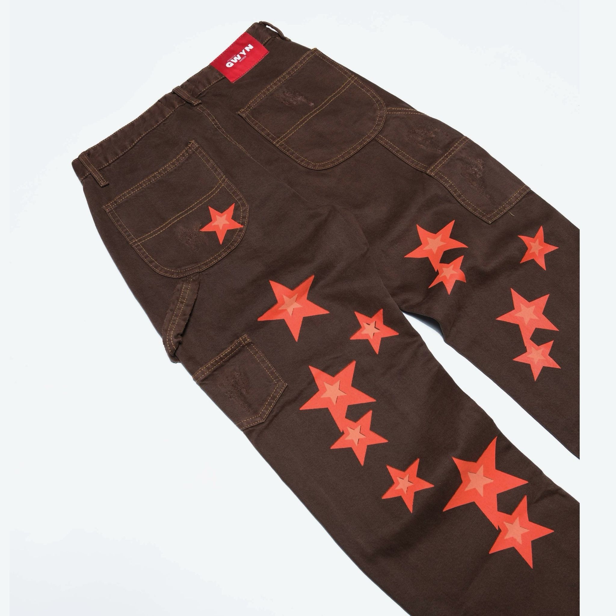 GWYN STAR DOUBLE KNEE/ VINTAGE BROWN
