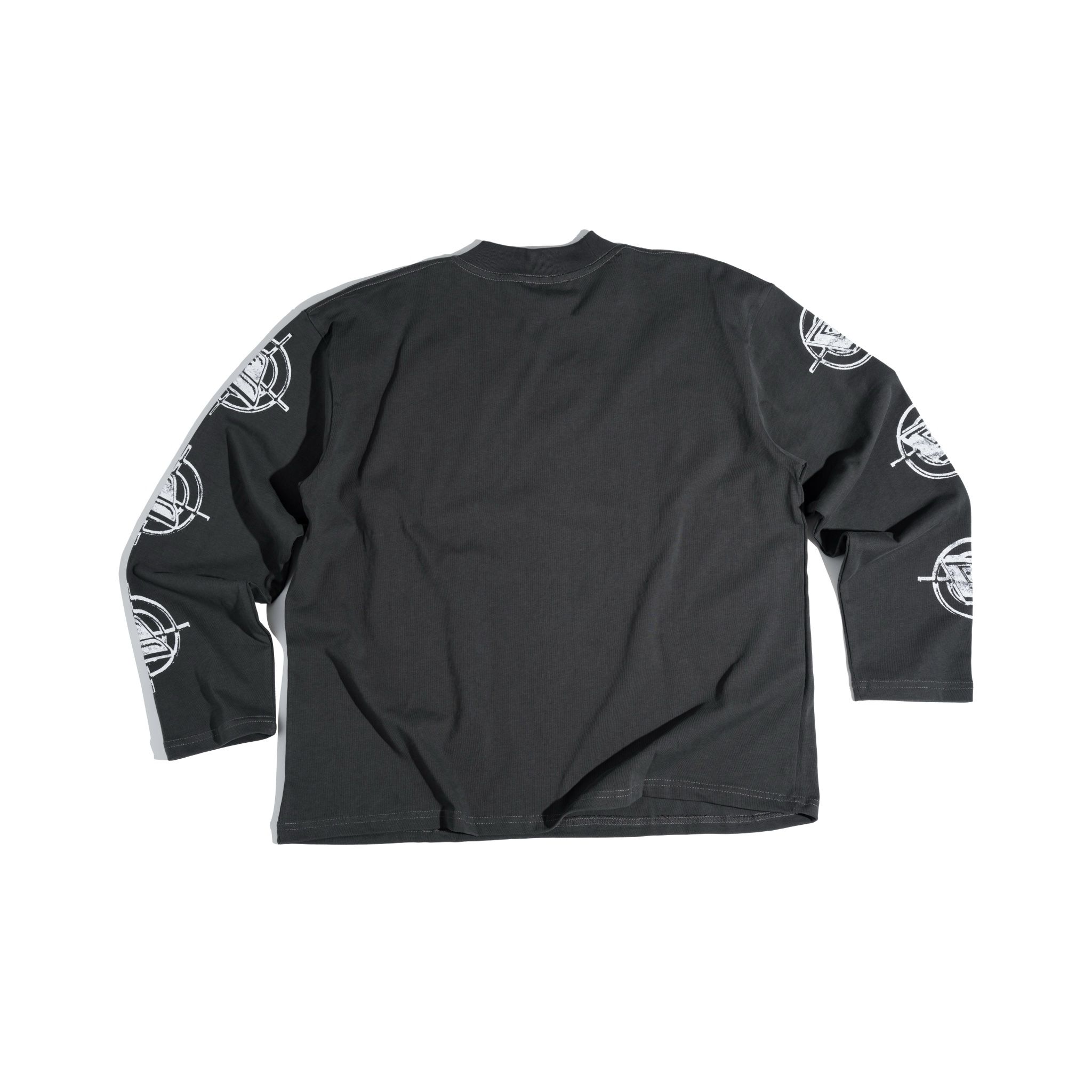 GWYN VECTOR LONG SLEEVED T-SHIRT/ DARK GREY