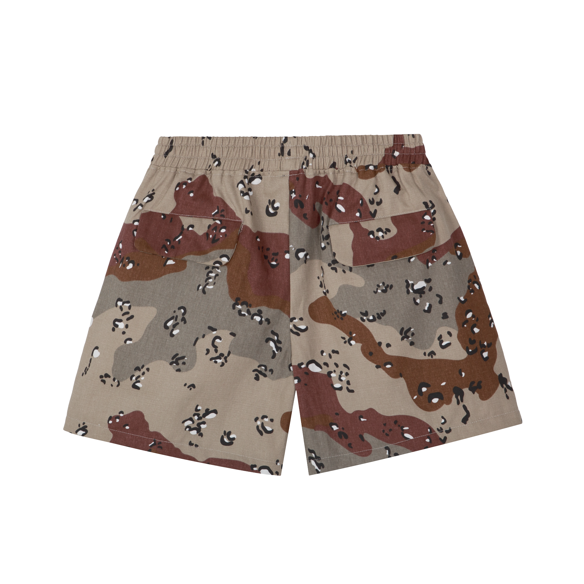GWYN GLOBAL GREY CAMO SHORTS