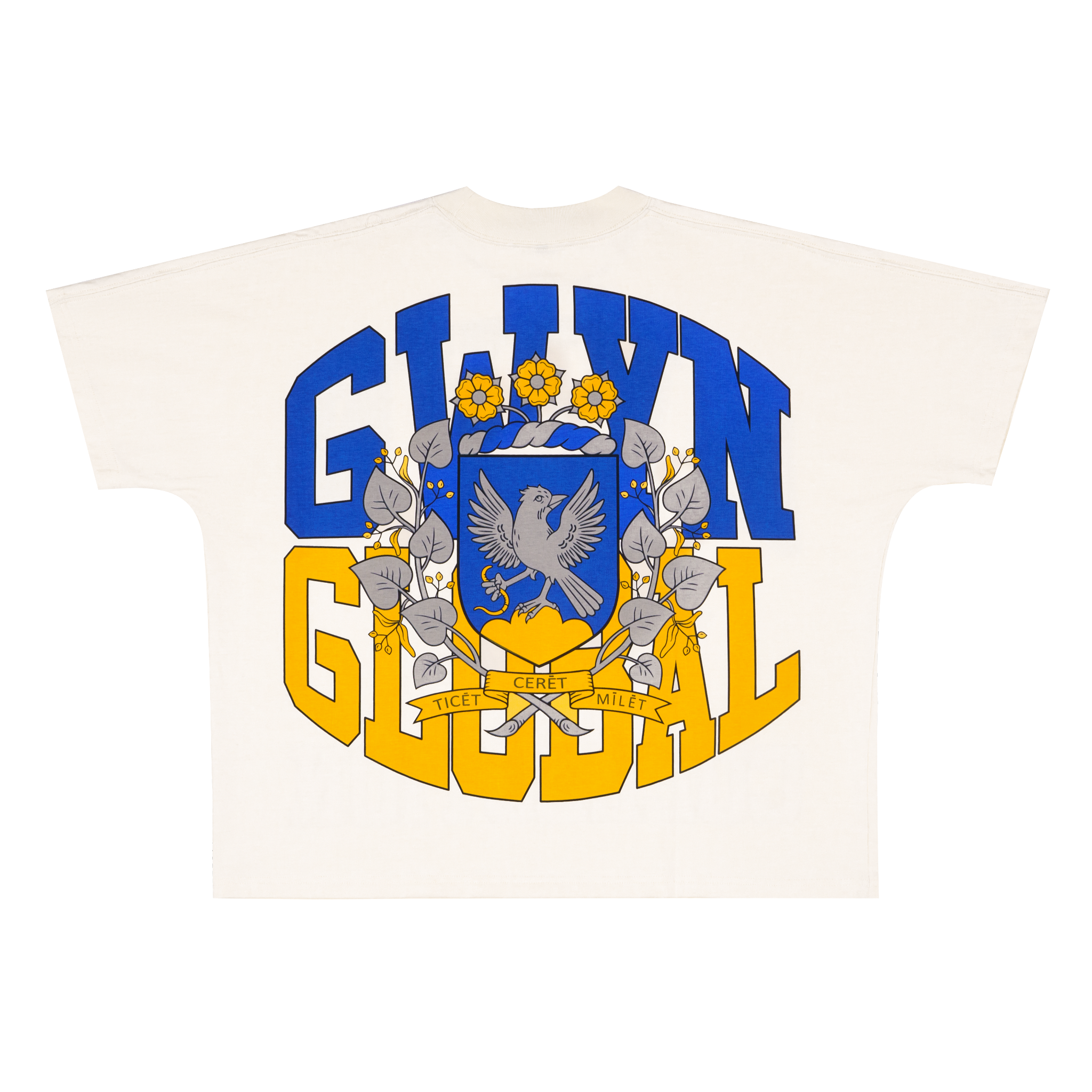 GWYN SIMPLE BIRD T-SHIRT/ OFF WHITE