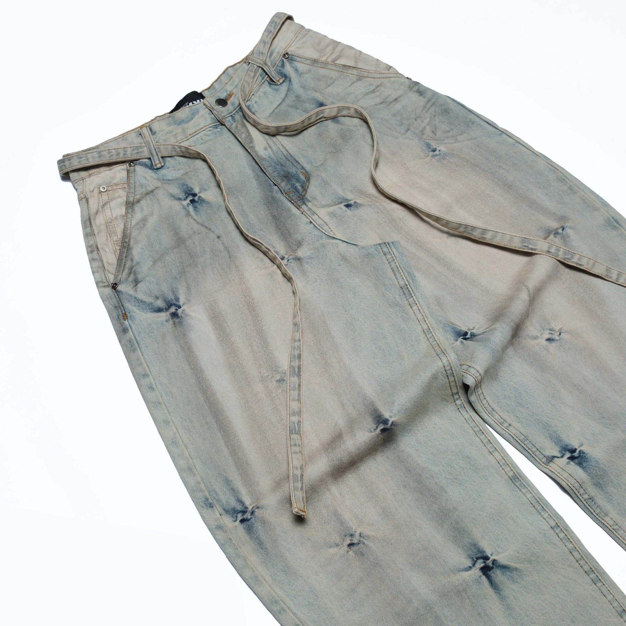 GWYN PINCHED JEANS/ VINTAGE BLUE WASHED