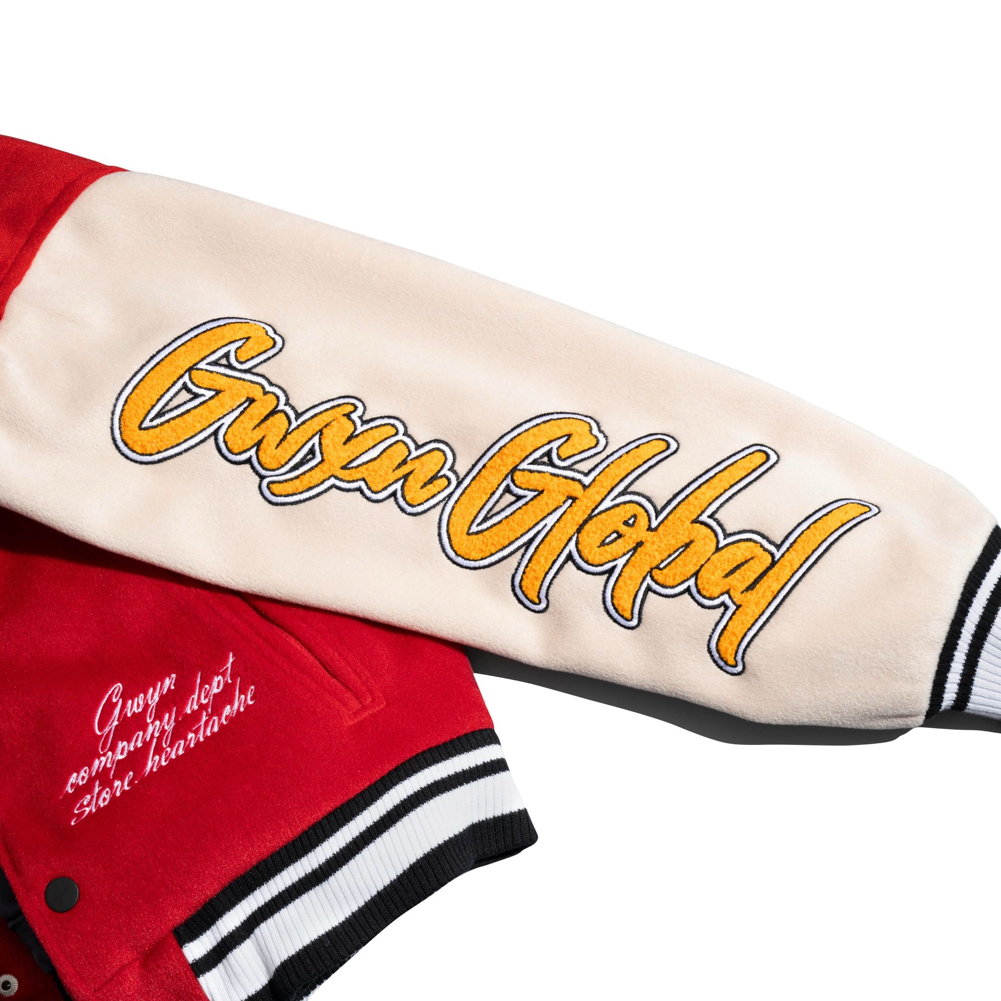 GWYN LOGO VARSITY JACKET