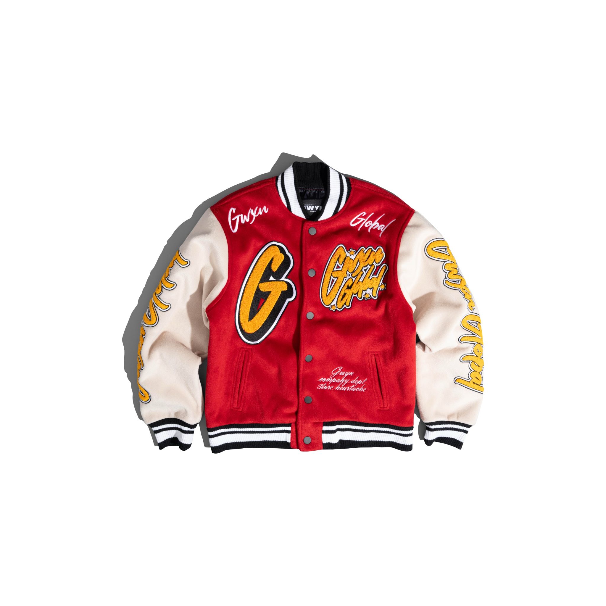 GWYN LOGO VARSITY JACKET
