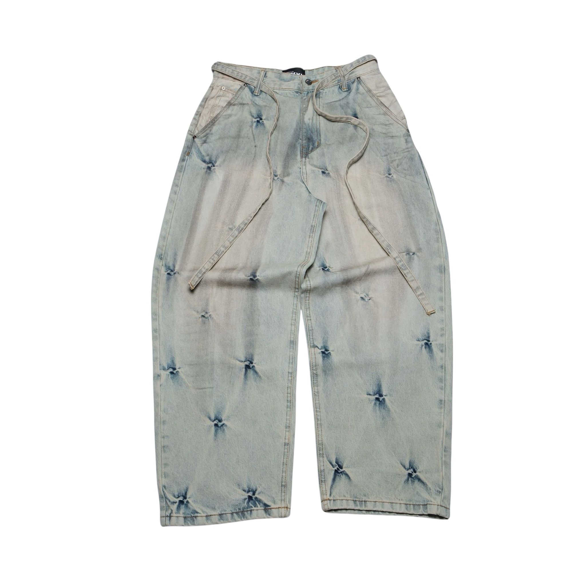 GWYN PINCHED JEANS/ VINTAGE BLUE WASHED