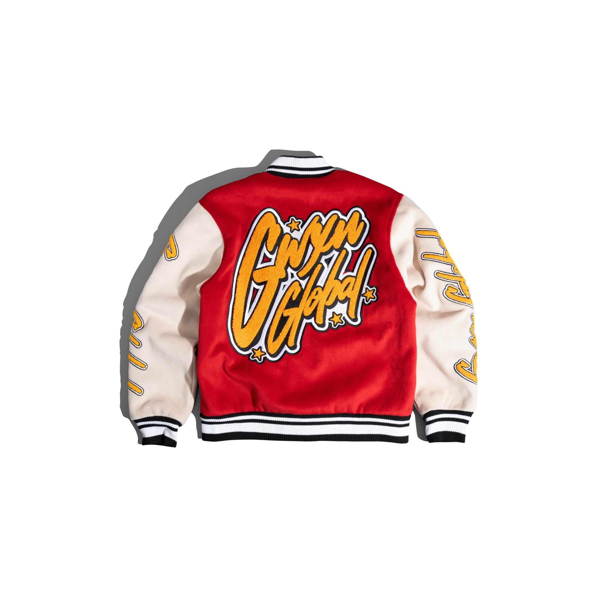 GWYN LOGO VARSITY JACKET
