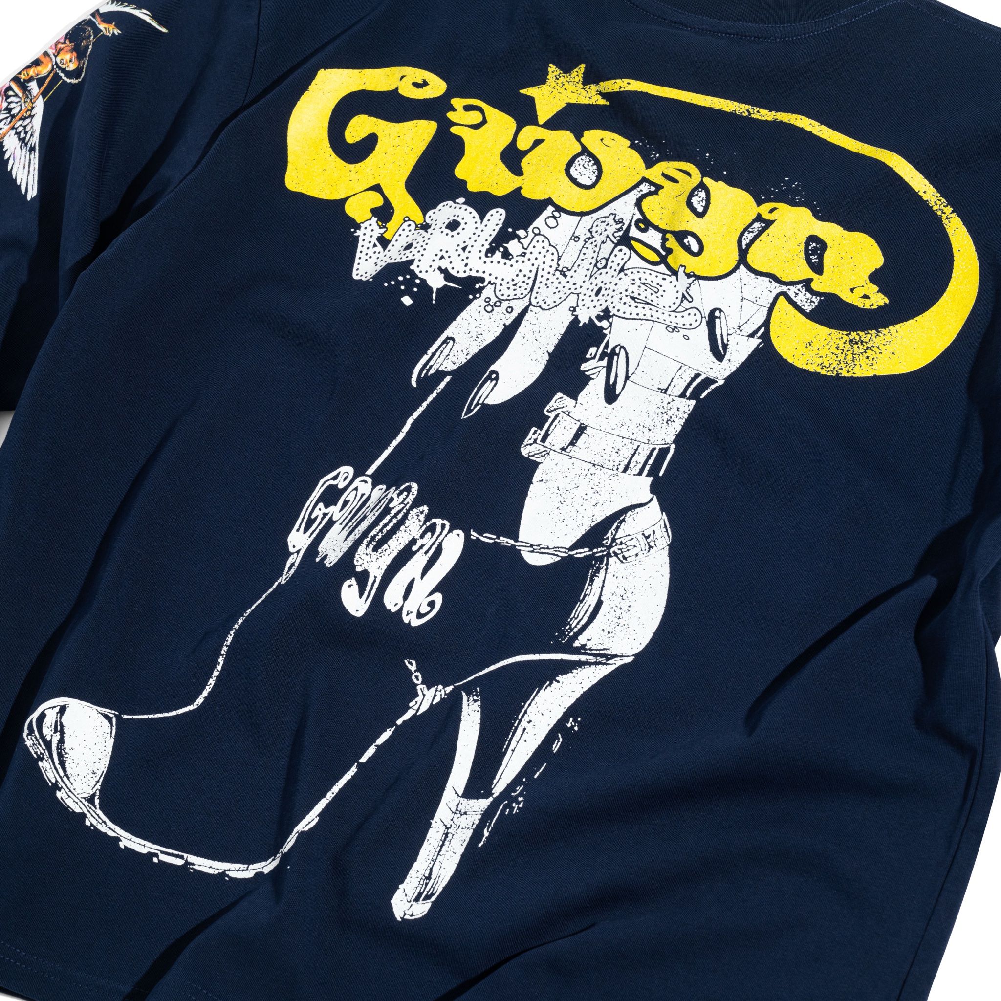 GWYN NIGHT CLUB LONG SLEEVED T-SHIRT/ NAVY BLUE