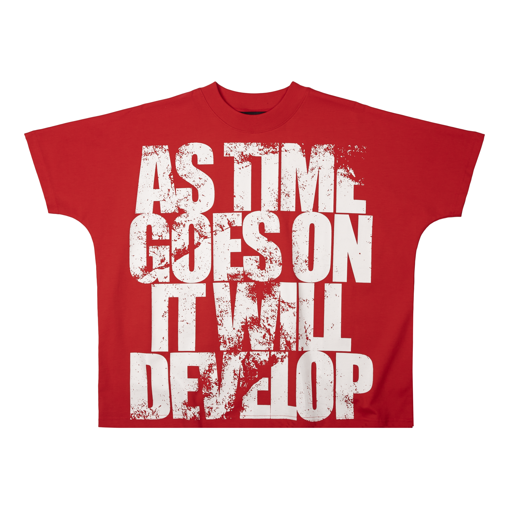 GWYN OFFSHORE T-SHIRT/ RED