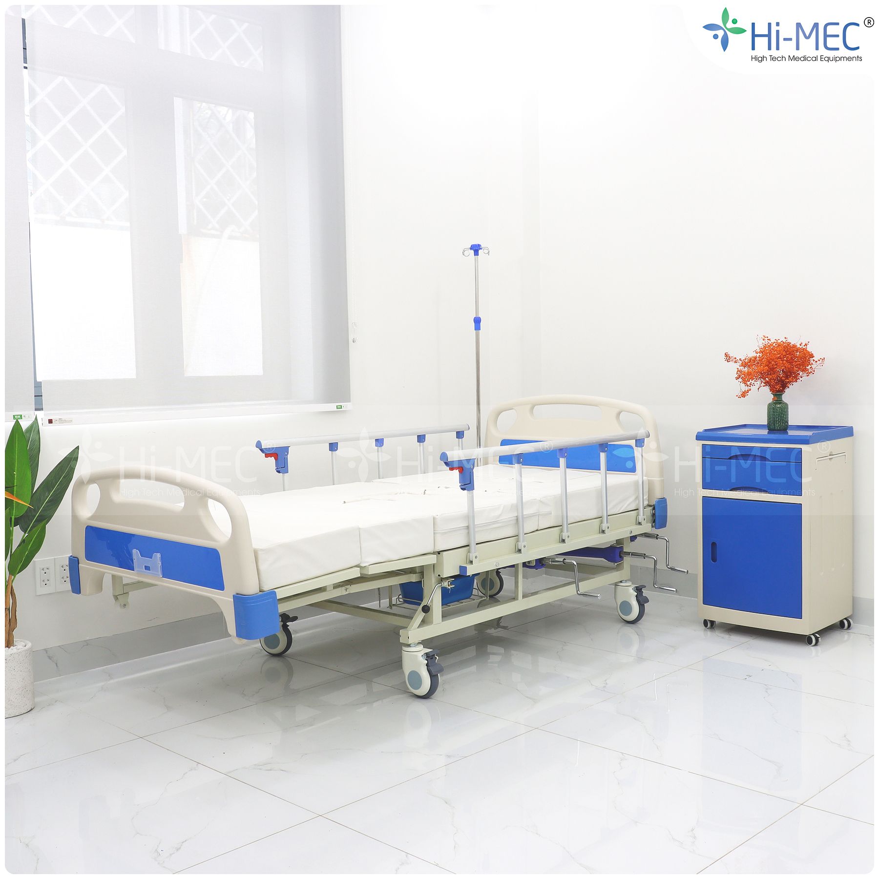  GIƯỜNG BỆNH NHÂN ICU CHỈNH CƠ ĐA NĂNG HI-MEC HMHB 2010 