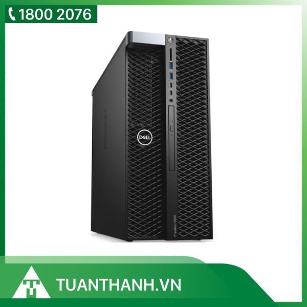 PC Workstation Dell Precision Tower 5820/ Xeon W-2223-3.6G/16GB/ 1TB/ DVDRW/ Nvidia T400_4GB/ Win11 Pro/ Black