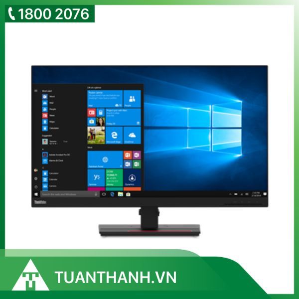 Màn hình Lenovo ThinkVision T27h-20 61ECGAR2WW/ 27 inch/ QHD 2560x1440/ IPS/ HDMI/ DP/ USB-C/ Black/ 3Y