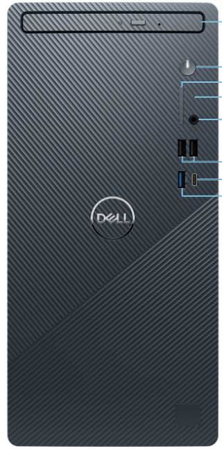 Dell Inspiron 3020/ Intel® Core™ i3-13100/ 8GB DDR4/ 256GB SSD/ WLax+BT/ Win11