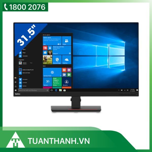 Màn hình Lenovo ThinkVision T32p-20 61F2GAR2WW/ 31.5-inch 4K/ HDMI, Type-C, VGA, USB/ 3Y WTY