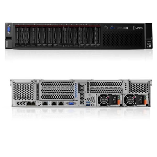 Máy chủ Lenovo ThinkSystem SR550/Intel Xeon Silver-4116-12C-85W-2.1GHz/8GB TruDDR4 2666 MHz/8x2.5 SATA/750W