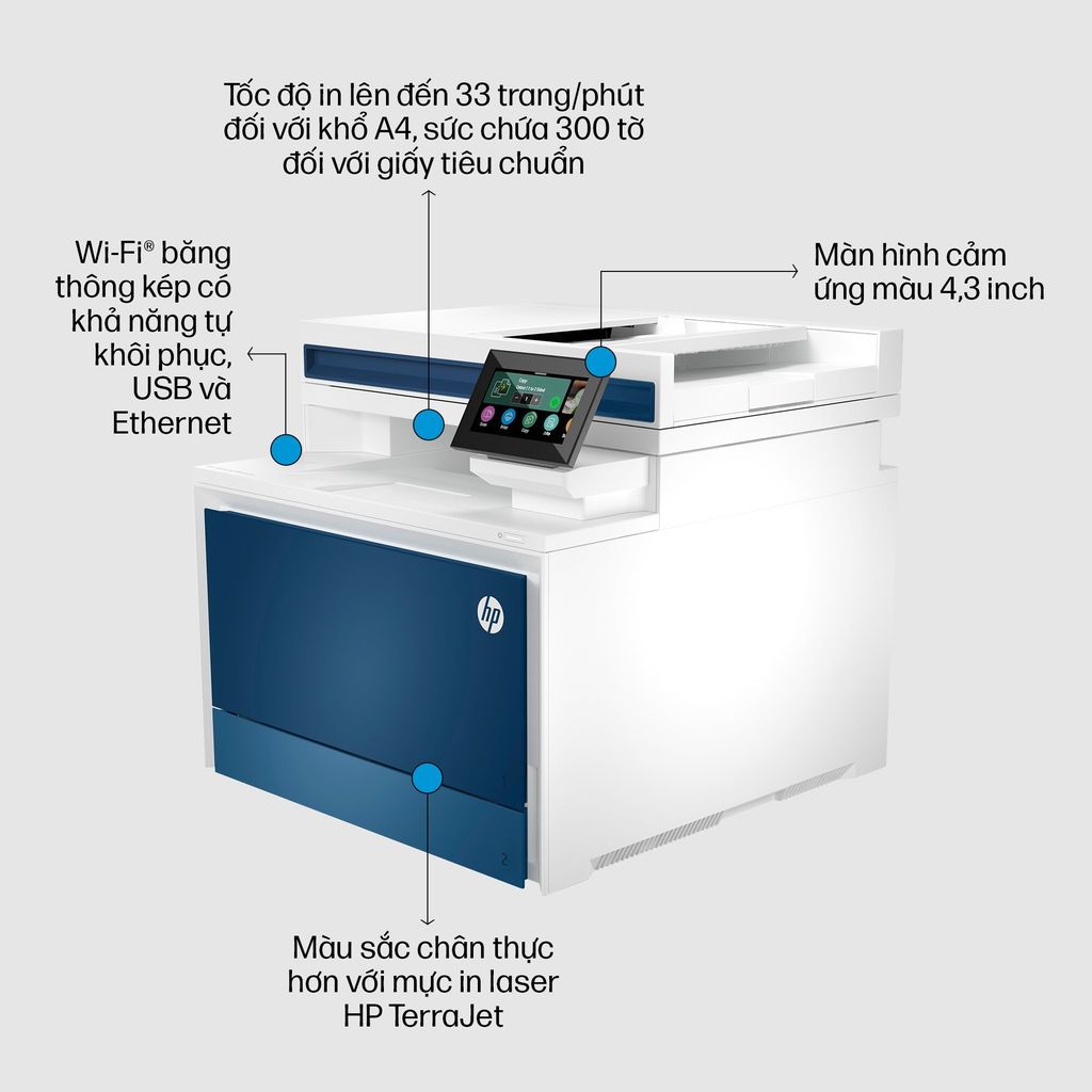 Máy in HP Color LaserJet Pro MFP 4303dw