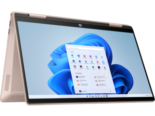 Laptop HP Pavilion X360 14-ek0134TU/ i5-1235U/ 8GB/ 512GB/14.0FHDT/ PEN/ FP/ WLax/ BT5.2/ 3C43/ W11SL/ Gold