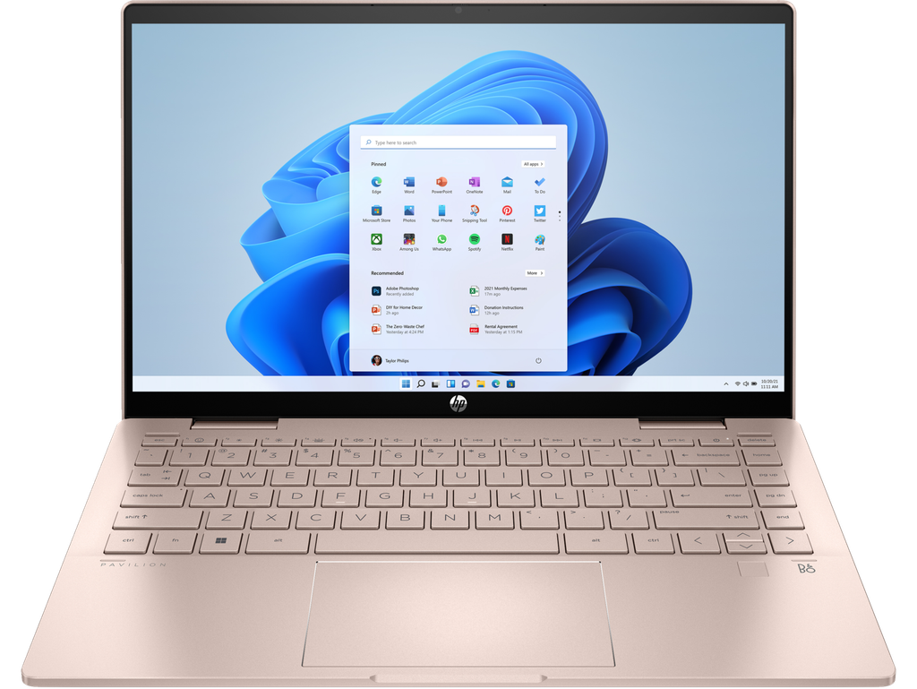 HP Pavilion X360 14-ek2027TU core 7-150U (10C (2P + 8E)/12T, P-core 1.8/5.4GHz, E-core 1.2/4GHz, 12MB)/ 16G/ 512GSSD/ 14.0FHDT/ PEN/ FP/ WL/ BT/ 3C/ W11H/ VÀNG
