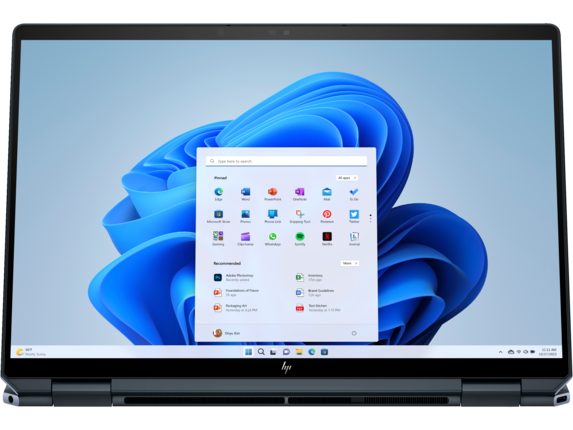 HP Spectre X360 14-eu0050TU core Ultra 7-155H (16C (6P + 8E + 2LPE)/22T, P-core 1.4/4.8GHz, E-core 0.9/3.8GHz, 24MB) /32G /1TBSSD /14.0T_2.8K /IR /OLED /PEN /WL /BT /4C /W11H /XANH