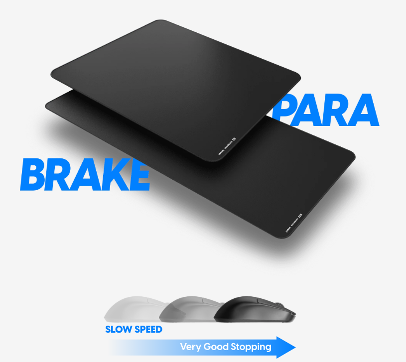 Bàn di chuột Pulsar ParaBrake V2 Mouse Pad XL Black (490x420mm)