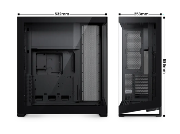 Vỏ CPU máy vi tính Phanteks NV Series NV7 Case, Tempered glass windows, DRGB, Satin Black