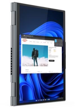 Laptop Lenovo ThinkPad X1 Yoga Gen 7/ Intel® Core™ i7-1260P/ 32GDR5/ 1TBSSD/ 14 WQUXGAT-OLED/FP/ WL+BT/ 4C57/ LEDKB/ Win11 Pro/ Grey