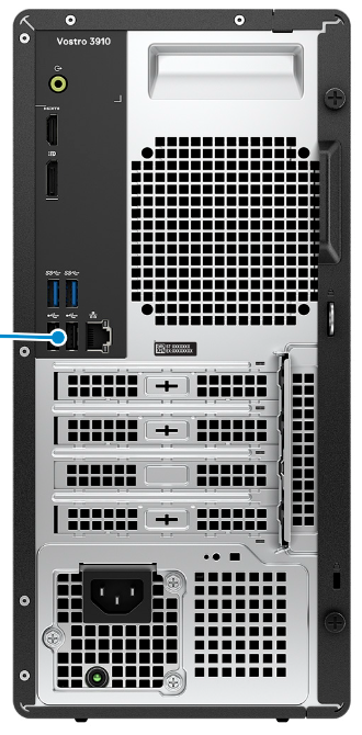 PC Dell Vostro 3910ST/ Core i7-12700/ 8GB/ 512GB SSD/ WL+BT/ Win10+Off21/ Black