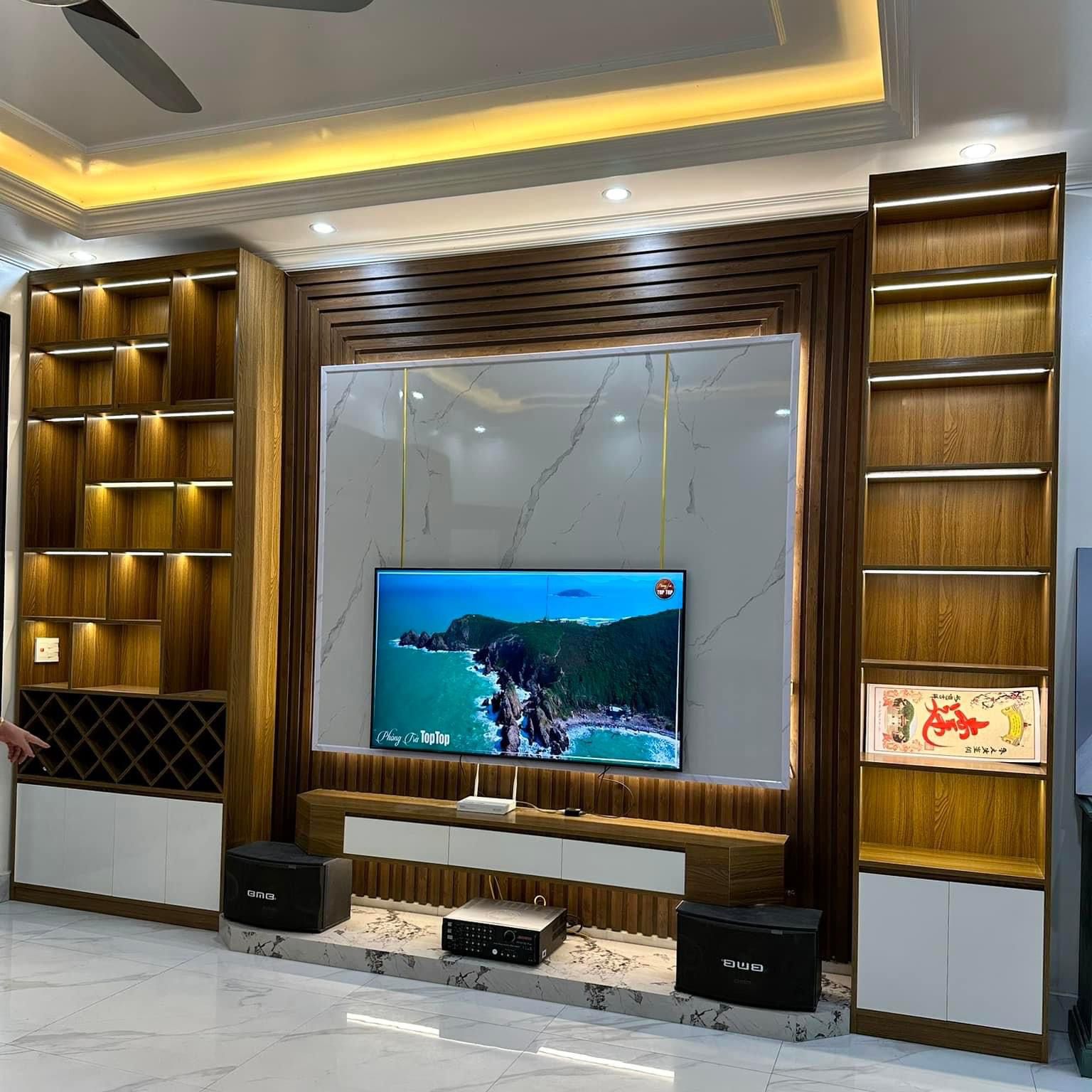 Hệ tủ kệ Tivi - MS003