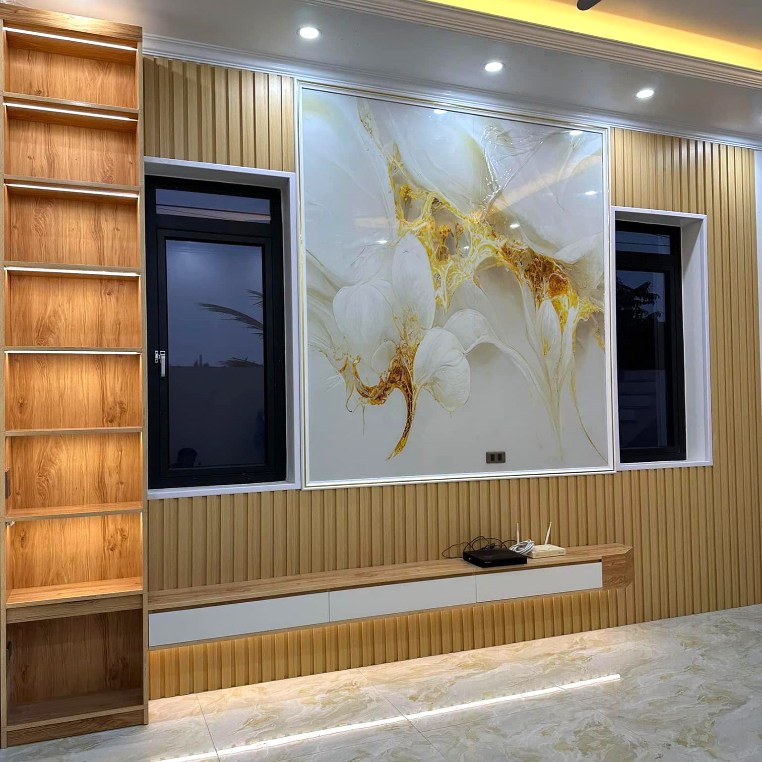 Hệ tủ kệ Tivi - MS008