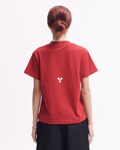 Basic Boxy T-shirt Đỏ