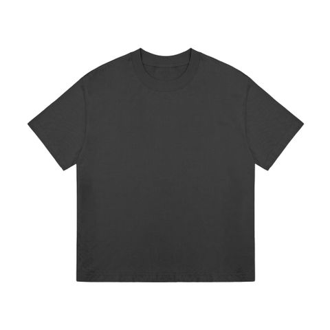 Basic Boxy T-shirt Xám