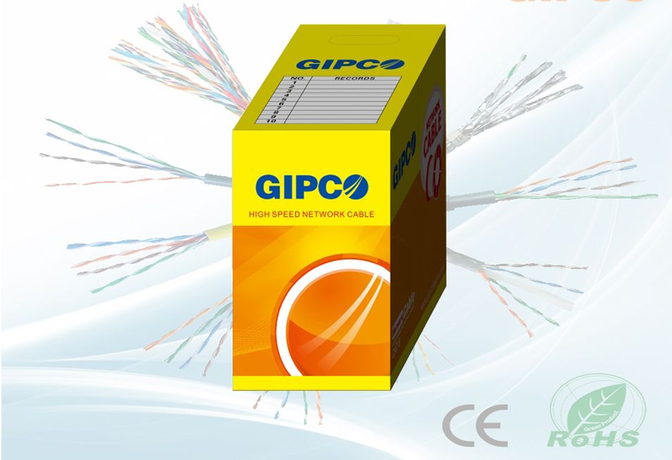 Cáp mạng GIPCO-CAT6E UTP CCA BR