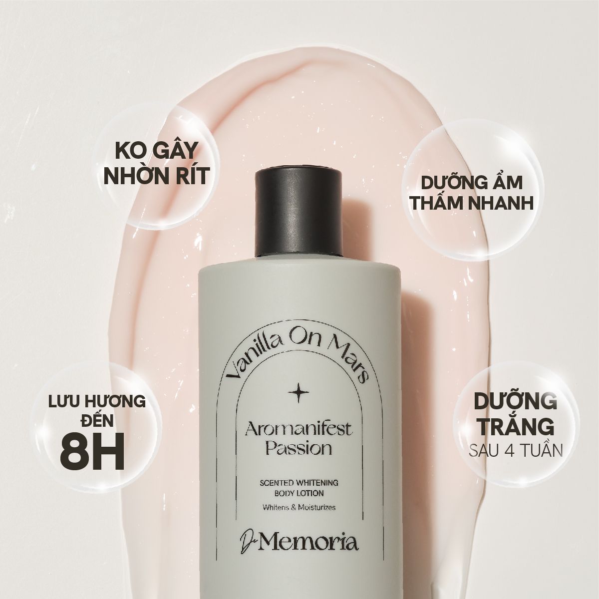 Dưỡng Thể Trắng Da Hương Nước Hoa Thư Giãn (300ml)